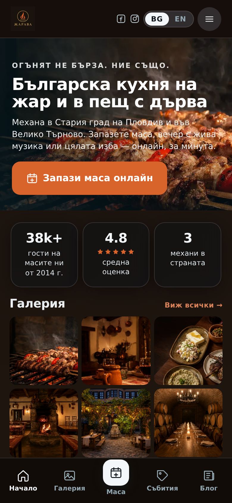 Ресторанти и механи вер. 1 — компютър